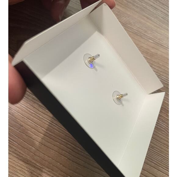 Disney BaubleBar Mickey Mouse Pumpkin Stud Earrings Enamel Halloween Fall NEW - Picture 4 of 7